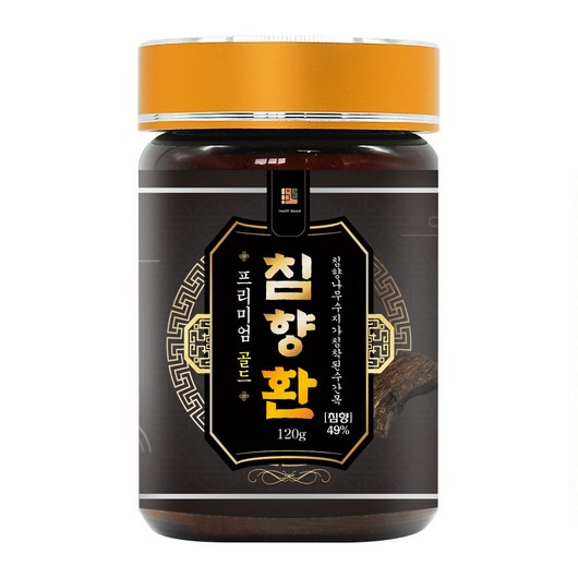 [침향 49%] 프리미엄 골드 침향환 120g, 1개