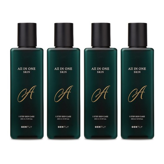 젠틀리 올인원 스킨 200ml, 4개
