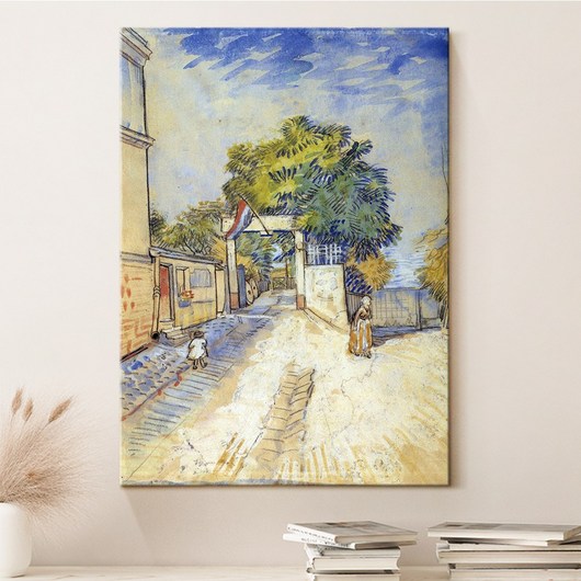 인테리어 명화 그림 액자_고흐-맑은골목