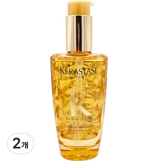 케라스타즈 엘릭서 얼팀 오리지널 헤어오일, 100ml, 2개