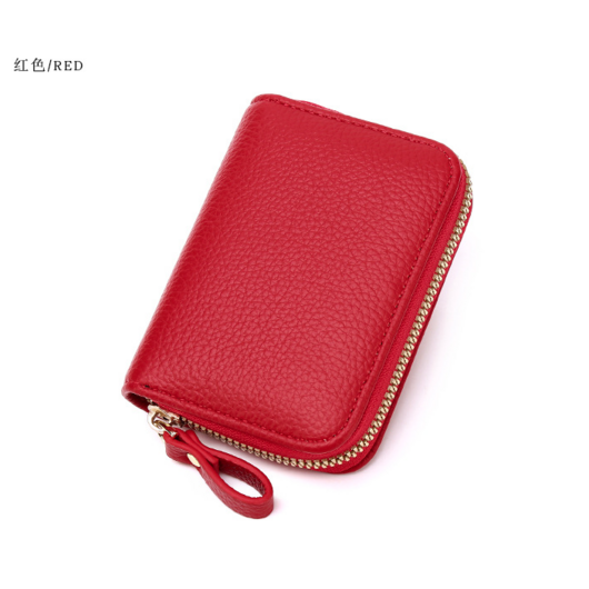 남녀공용 여행용 카드지갑 지퍼형 현금지갑 RFID도난방지