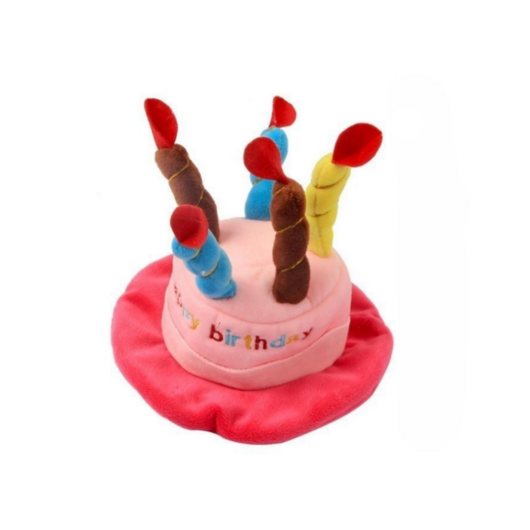 펫츠랑 반려견 분리불안 순삭 삑삑 소리나는 장난감, 1개, 5)신난다 생일케익 핑크
