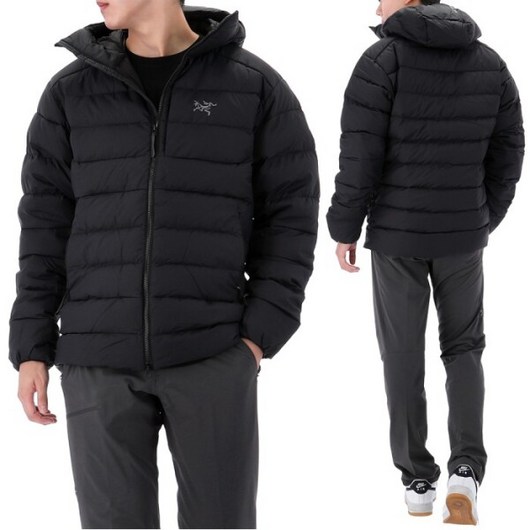 [아크테릭스] 24FW THORIUM 토륨 후디 다운 패딩 X000007380 BLACK