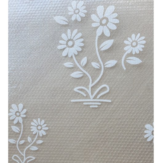 두께 5mm 플라워 뽁뽁이 에어캡 창문 단열 유리창, 플라워 90cm x 5m, 1개