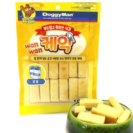 데이텐 강아지 고구마 벌꿀 케익 100G 노견 노령견 애견간식 강아지사료