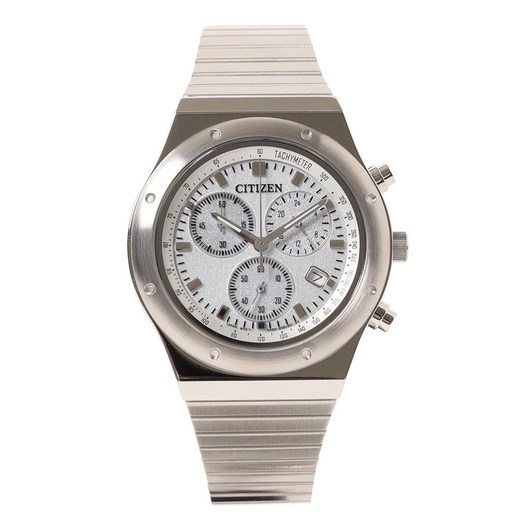시티즌 CITIZEN x 빔즈 1984 CHRONO 실버 남성 손목 시계