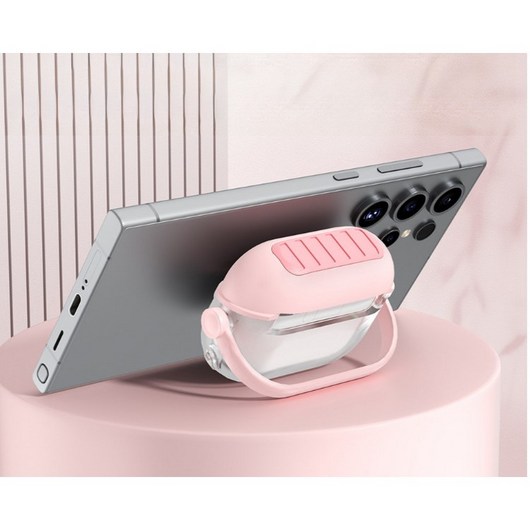 ozskin 갤럭시 버즈3 프로 실리콘 거치대 케이스 락 잠금, L블랙, 1개