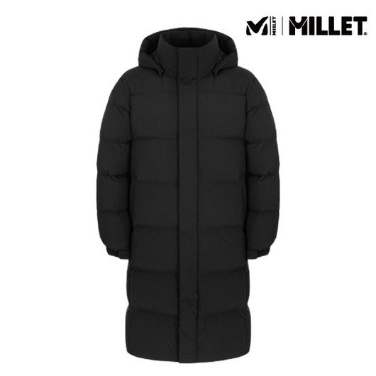 밀레 MILLET 남성 남자 겨울 롱패딩 강력추천 너무추운 한파대비 가성비 강력추천 가볍고 깔끔한 디자인 일상 매일입고 다닐수 있는 롱다운