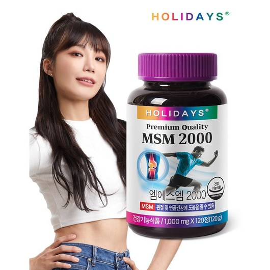 홀리데이즈 MSM2000 1병 120정, 1개