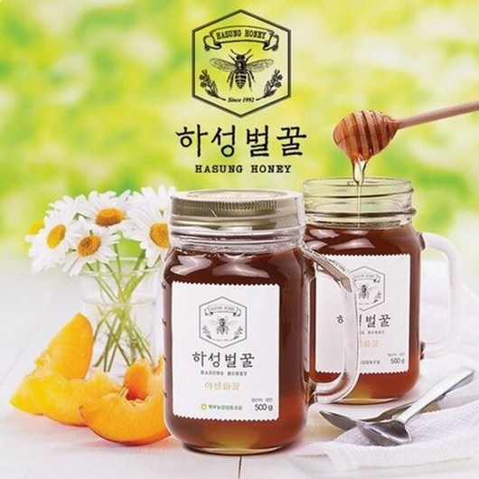 [북부농협]하성벌꿀(야생화) 500g x 2병, 2개