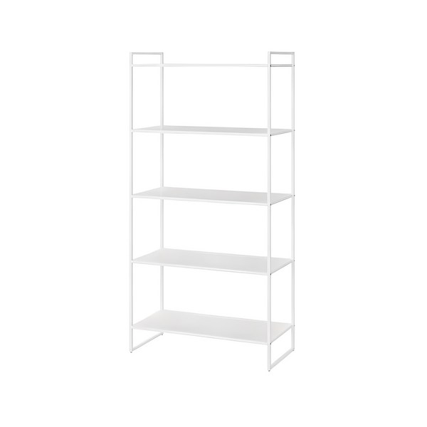 이케아 JONAXEL 요낙셀 5단선반유닛/침대협탁/보조테이블/선반, 화이트_704.313.17