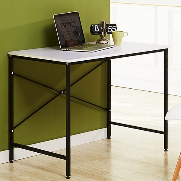 블루밍홈 베이직 입식테이블 1000, 화이트