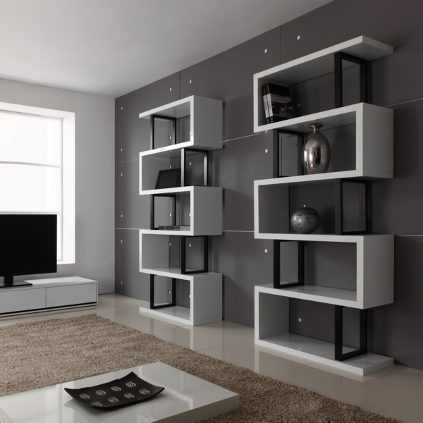  GVEN 덱스터 장식장 800 방문설치, 화이트, 5단 