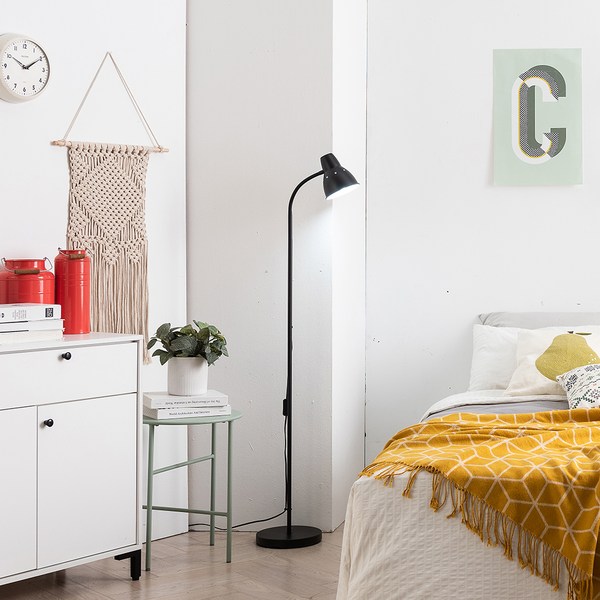 스피아노 스프링 플로어 장스탠드 SS-2000A, 블랙