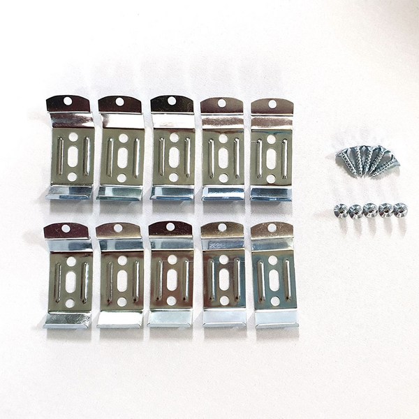  지엔지 롤스크린 블라인드 설치 스냅 브라켓 10p + 피스 10p 세트, 1세트 