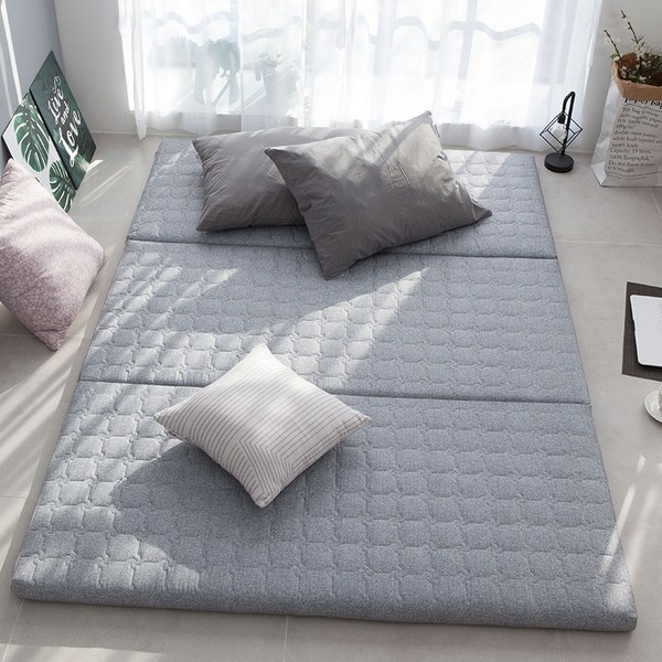  뜨란채 3단 접이식 생활방수 누빔 요 매트리스 