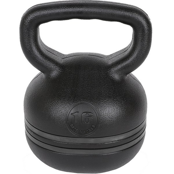 아리프 블랙라인 케틀벨, 블랙, 16kg, 1개
