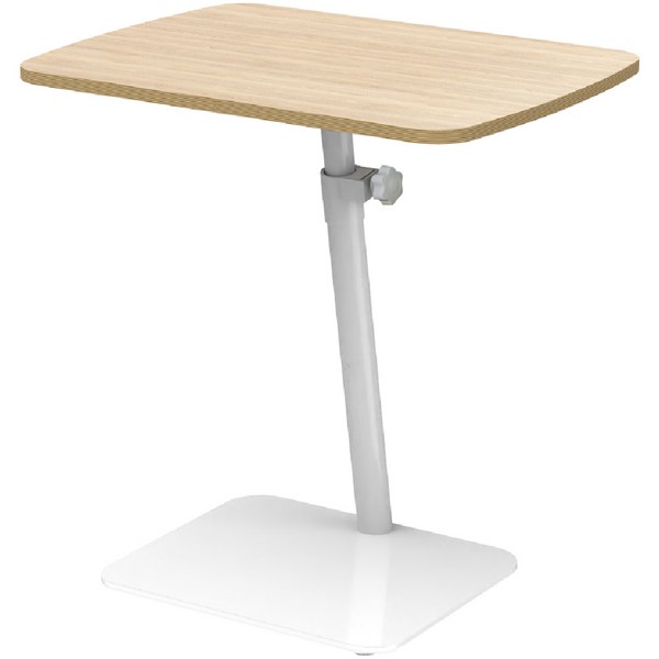  카멜마운트 수동식 높이조절 사이드 테이블 FDFS1, 오크 