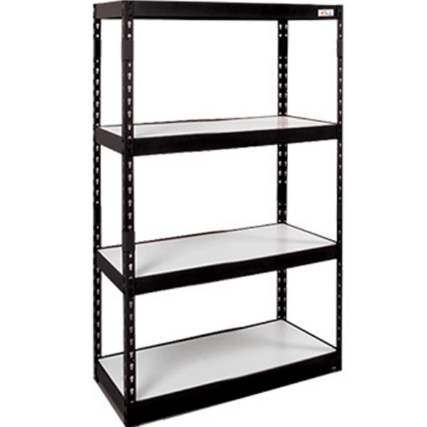 몬스터랙 상도가구 스탠드 선반, 블랙, 4단