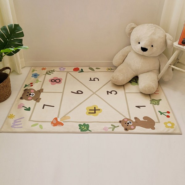 한일카페트 아동용 더플레이 사방치기 2 카페트