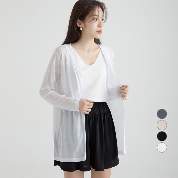 캐럿 여성용 여름 가디건 썸네일 이미지