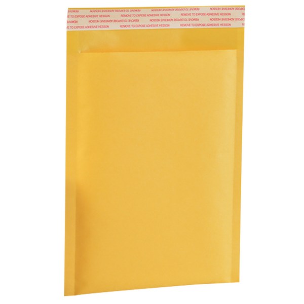충격방지 뽁뽁이 포장 안전 봉투 옐로, 20개
