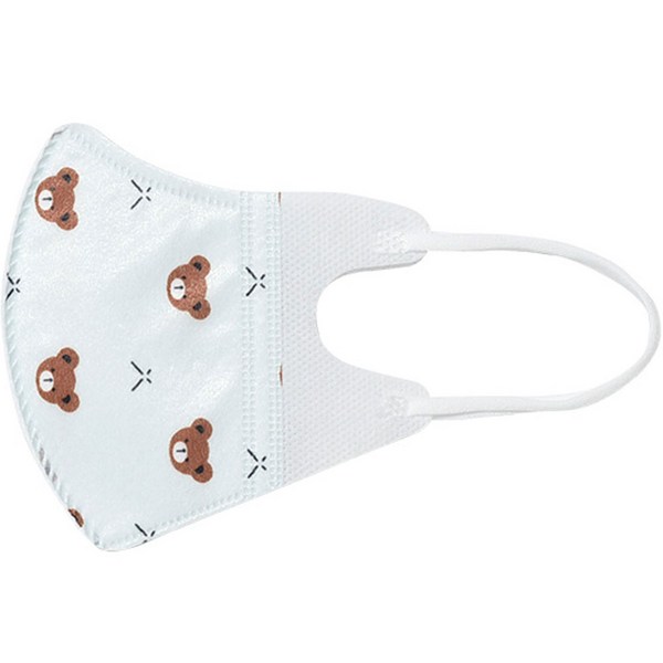 러블리앙즈 3D 유아 마스크 초소형, 30개입, 1개, 곰