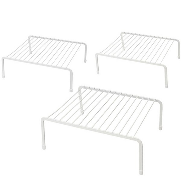  생활공식 2단 접시정리대 3p, 화이트 