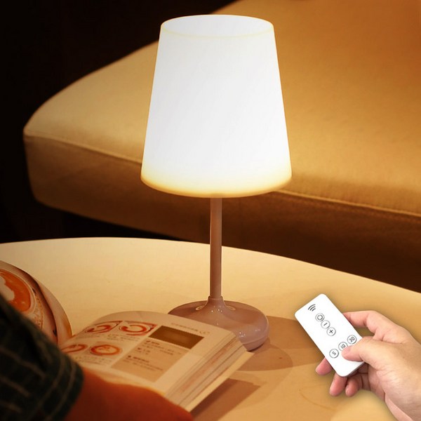  케이빌 무선 LED 스탠드 SOOM-LP30R, 웜화이트 