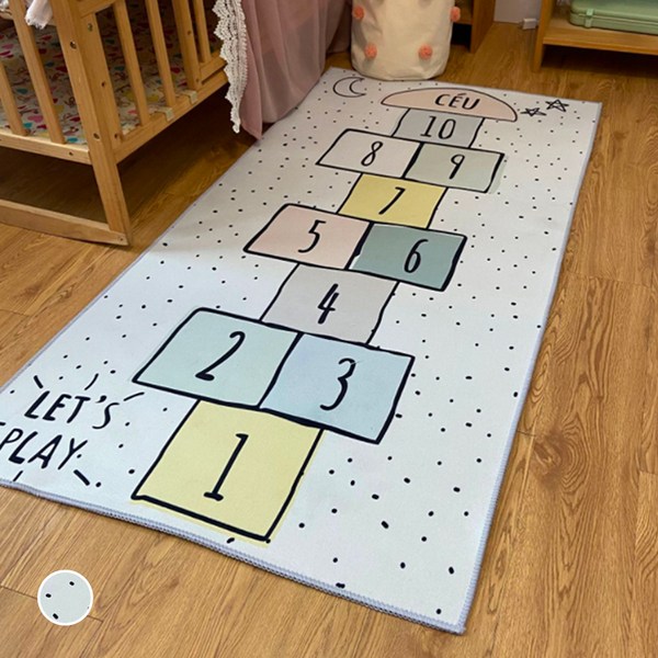 파스텔 사방치기 카페트