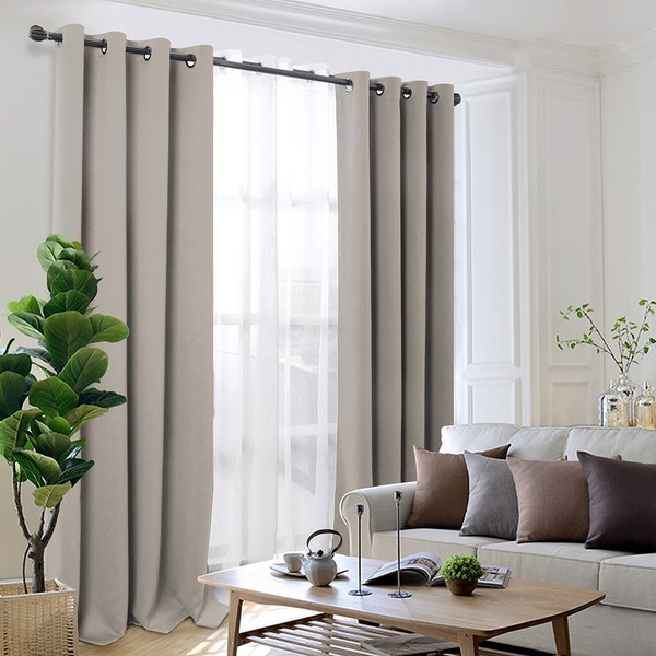  코멧 홈 단열 아일렛 암막 커튼 145 x 230 cm 