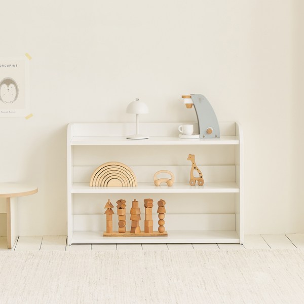  아이엔지홈 토리 마이토이 낮은 교구장 3단, 화이트 