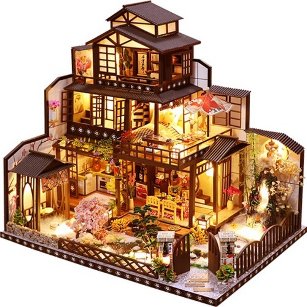 DIY 하우스 미니어처 중대형 + 한글설명서, 고쿠리 왕가