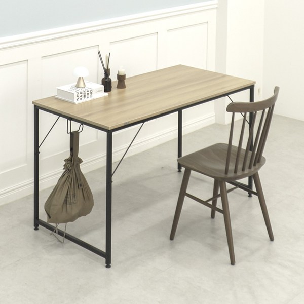 소프시스 가방걸이 피크 테이블 1200, 티크 블랙