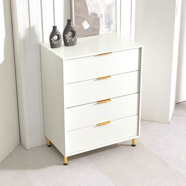 데코라인 바날리 4단 800 드레스룸 서랍장, 단품