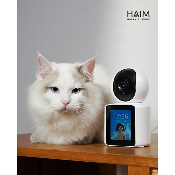 HAIM(하임) 홈캠 CCTV 양방향 영상통화 실시간 홈 카메라 베이비캠 펫캠