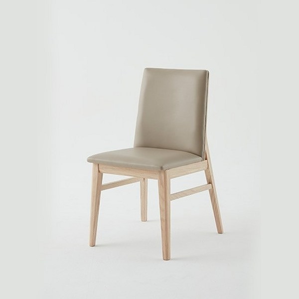 한샘 유로503 디아고 원목 식탁의자 [매장가구], 스모키브라운(B)