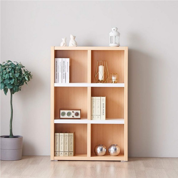 동서가구 피츠 엘 800 3단 오픈책장 DF918079, 메이플