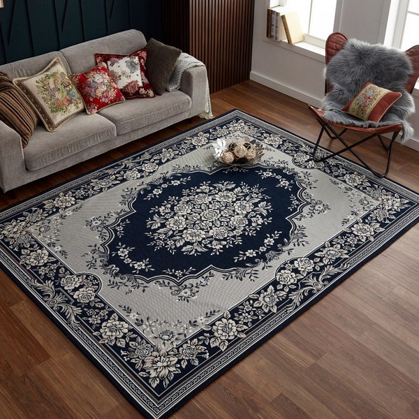  몽드와 셔닐 자카드 북유럽 페르시안 카페트 발판 소형 대형 특대형 국내생산 겨울 거실 식탁 워셔블 카페트 러그 
