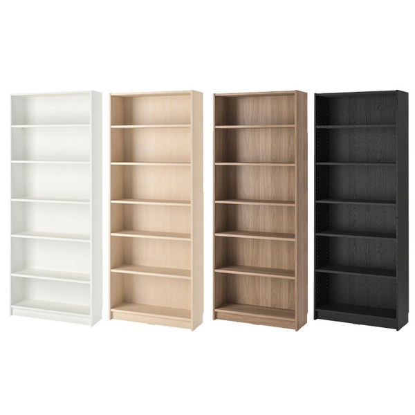 이케아 BILLY 빌리책장(와이드대형)서재장식장수납장, 화이트_103.515.68