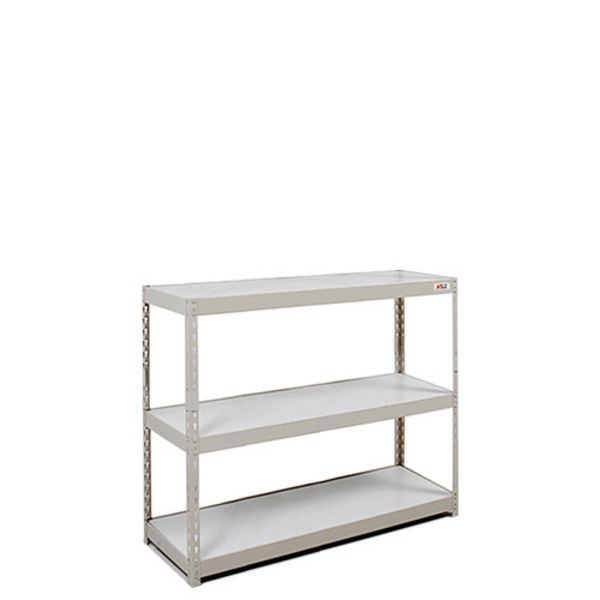 상도가구 몬스터랙 철제선반 조립식앵글 시리즈 (깊이 600), 3단(H1200), 아이보리