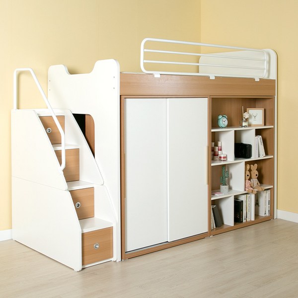 [20조한정 추가즉시할인] 에덴 슈퍼싱글 벙커침대 매트제외 (하부수납형2층침대/책상형/옷장형 옵션선택가능), EQ149