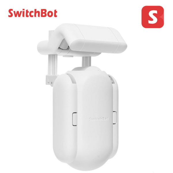 스위치봇 코리아 - 스마트 자동 30초 설치 전동커튼, 화이트, R형