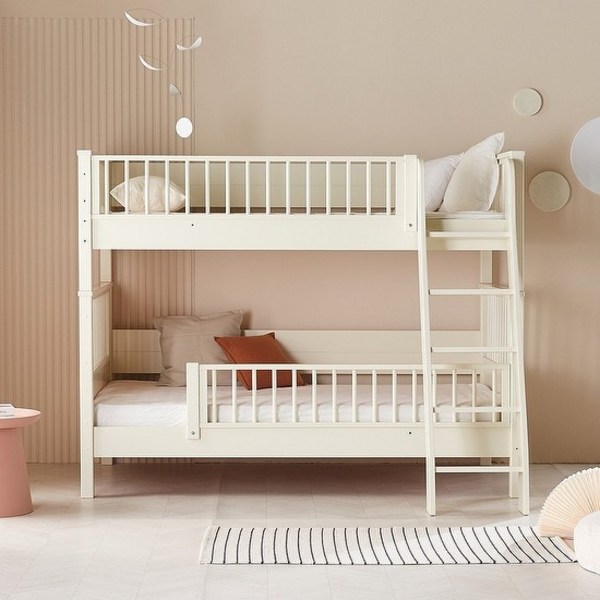 [한샘몰x우드몽드] 랑데부 원목 분리형 이층침대 가드형 (하단서랍 매트 별도), B 메이플우드(B)