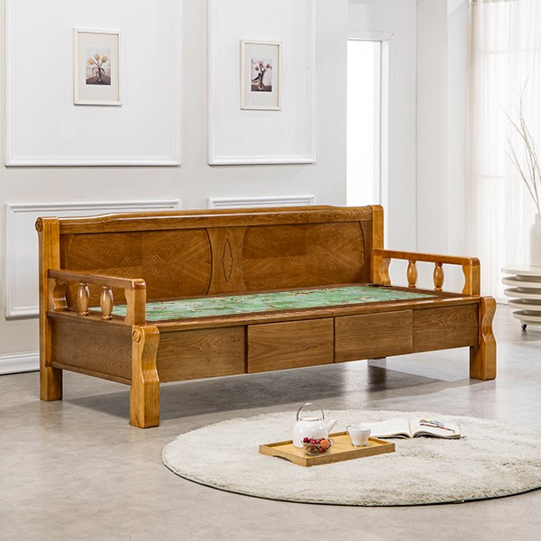  HD 현대의료기 5005V2 서랍소파 히말라야서펜틴 옥소파 돌소파, 브라운 