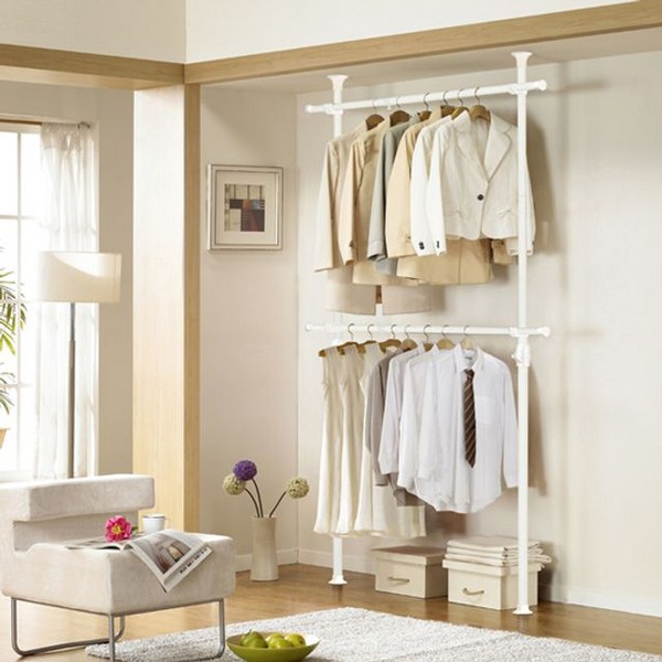  [왕자행거] 왕자 화이트2단행거(32mm), 상세 설명 참조 