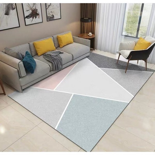 Nanloge 사계절 물세탁 북유럽 거실 침실 식탁 러그 카페트