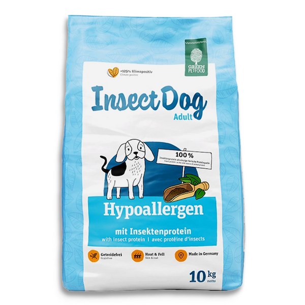 10kg 인섹트도그 하이포알러지 큰알갱이 강아지사료 (소분팩세트12매), 내추로습식150g+덴티츄2p+사료소분봉투, 1개