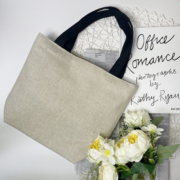 블랙핸들 미니 토트백