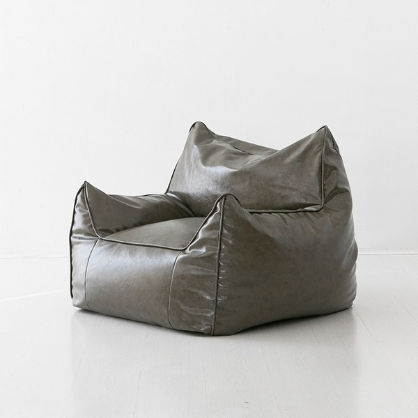 마켓뷰티 AMBO 1인 빈백소파 LS026, 다크그레이